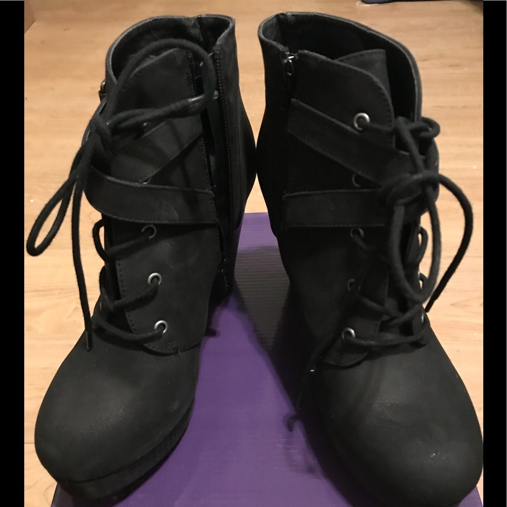 Black Combat Boots